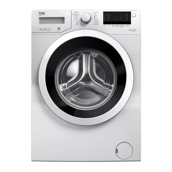 Beko WMY 61283 CS PTLB2 User Manual