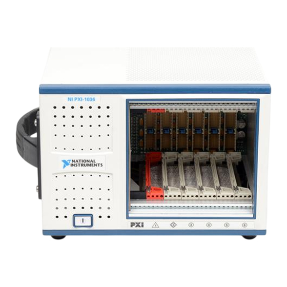 National Instruments PXI-1036DC User Manual