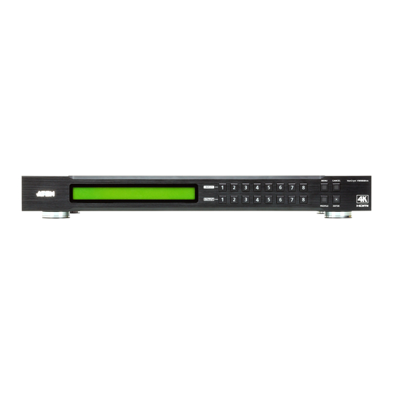 ATEN VM0808 User Manual