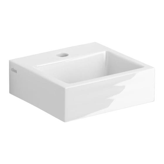 Clou flush 1 Installation Instructions Manual