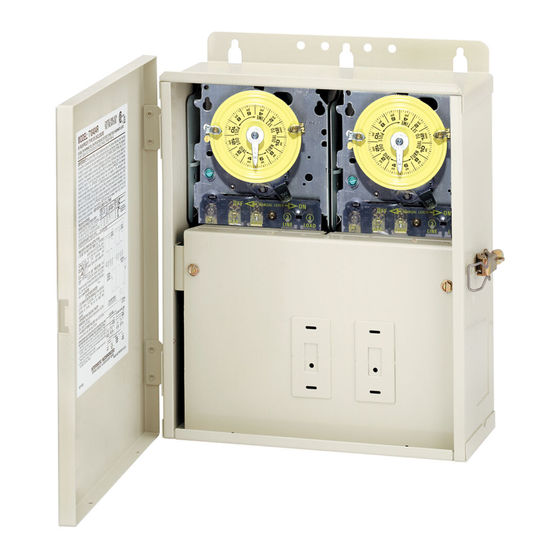 Intermatic T10101R Installation, Operation & Service Manual