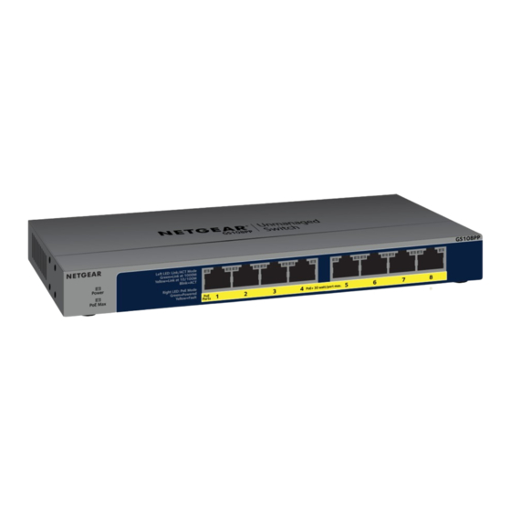 NETGEAR Pro GS108PP Installation