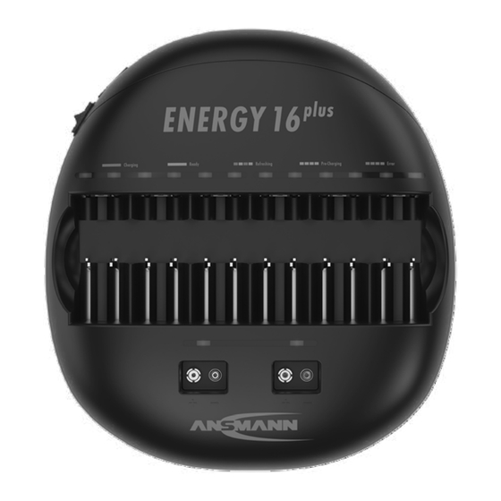 ANSMANN ENERGY 16 PLUS User Manual