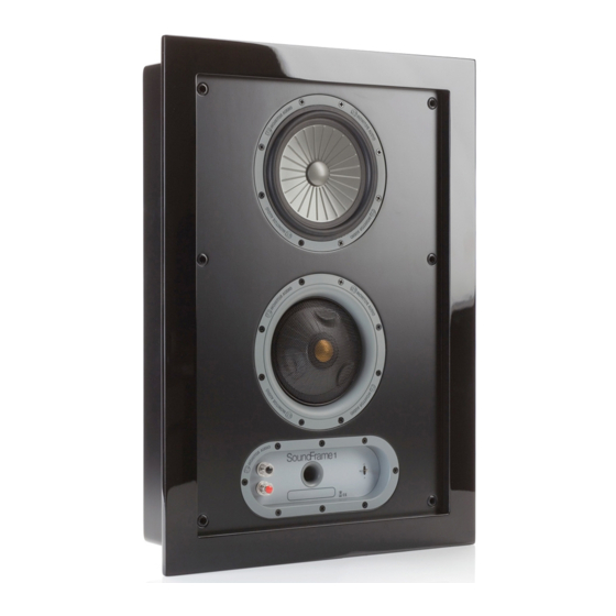Monitor Audio SOUNDFRAME Installation Information