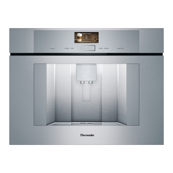 Thermador TCM24RS Installation Instructions Manual