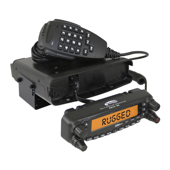 Rugged Radios RM-50 User Manual