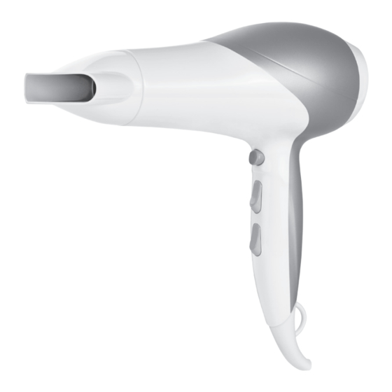 TEFAL DC HAIR DRYER SIGN HV5519K0 Manual