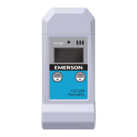 Emerson GO USB Logger Manuals