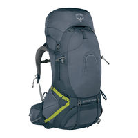 Osprey ATMOS AG Series Owner's Manual