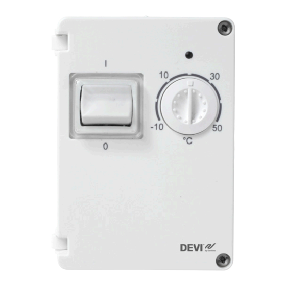 Danfoss DEVIreg 610 Installation Manual