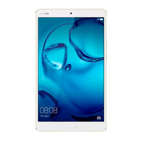 Huawei MediaPad M3 User Manual