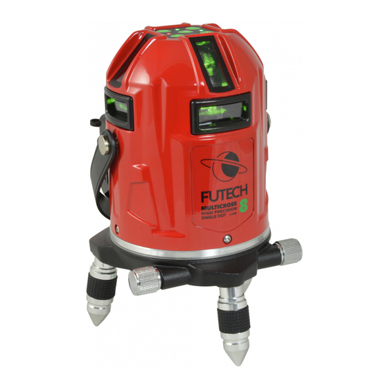 Futech MULTICROSS 8 HIGH PRECISION RED User Manual