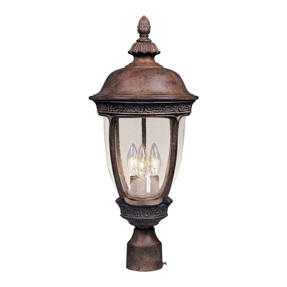 Maxim Lighting 40461CDSE Quick Start Manual