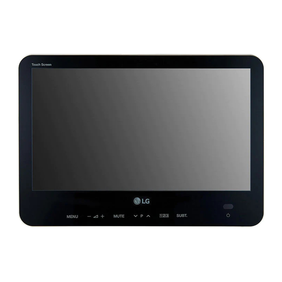 LG 15LU766A Easy Setup Manual