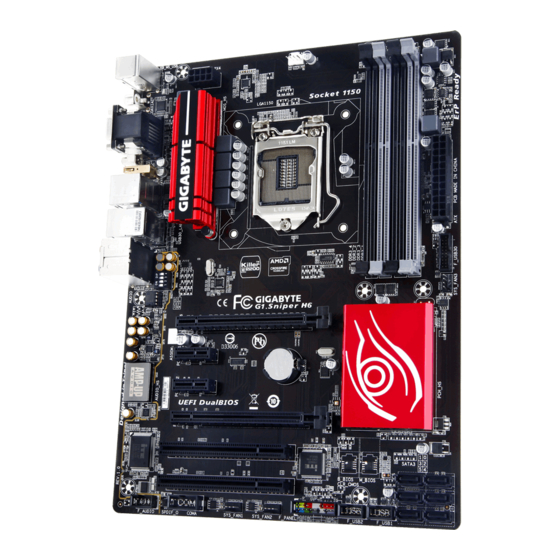 Gigabyte G1.Sniper Z6 User Manual