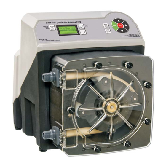 Flex-Pro Tygothane A3 Metering Pump Manuals
