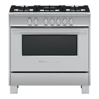 Fisher & Paykel OR36SCG4 Installation Manual