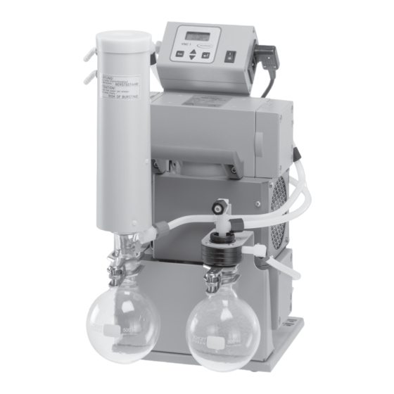 vacuubrand PC 500 LAN Instructions For Use Manual