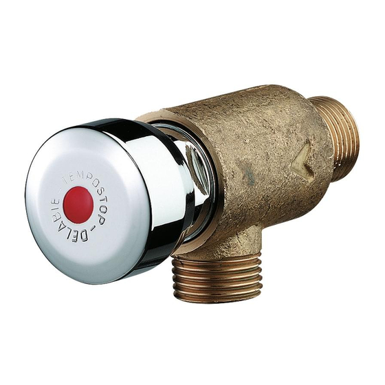 Delabie TEMPOSTOP 748626 Manual