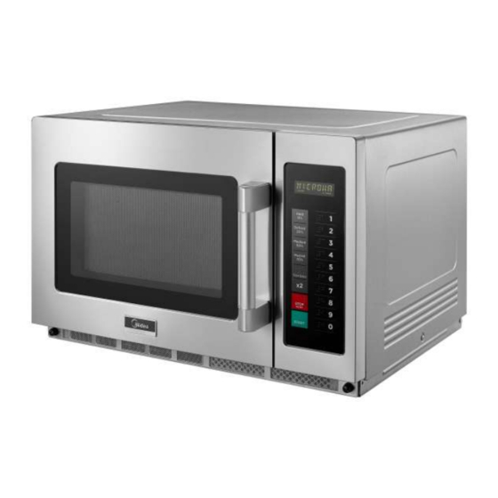 Midea 1834G1F-BS Instruction Manual