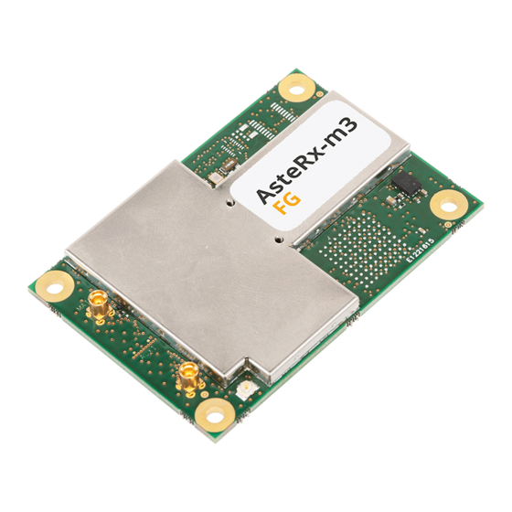 SEPTENTRIO AsteRx-m Series Hardware Manual
