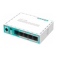 Mikrotik hEX lite User Manual