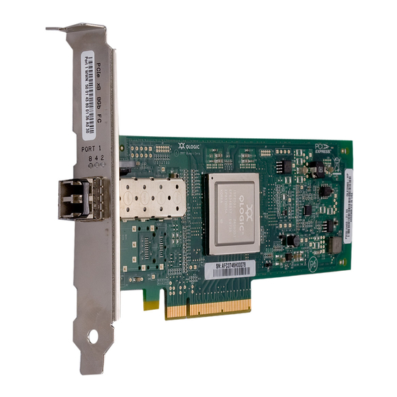 Qlogic QLE2560 Supplementary Manual