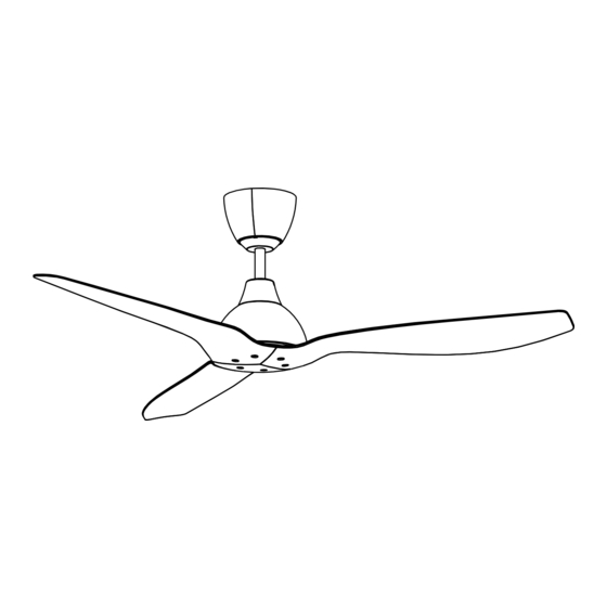 User Manuals: Rubine RCF-ACCADIA52 Series Ceiling Motor