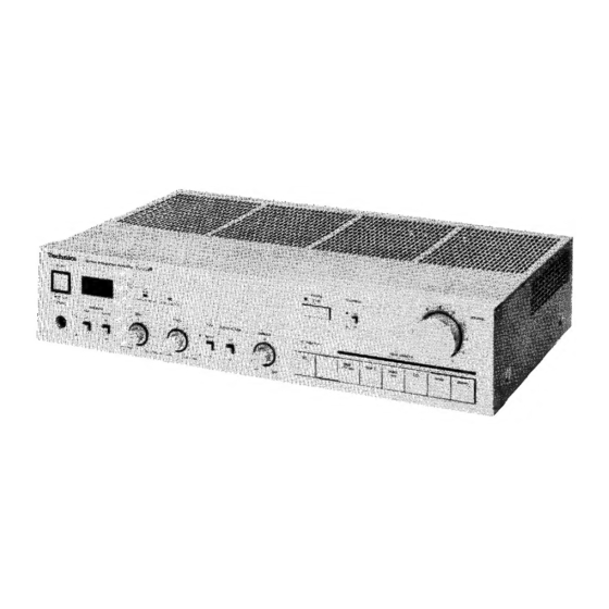 Technics SU-V2X Service Manual