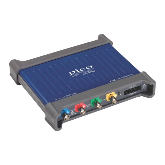 pico Technology PicoScope 3000 Series Manual