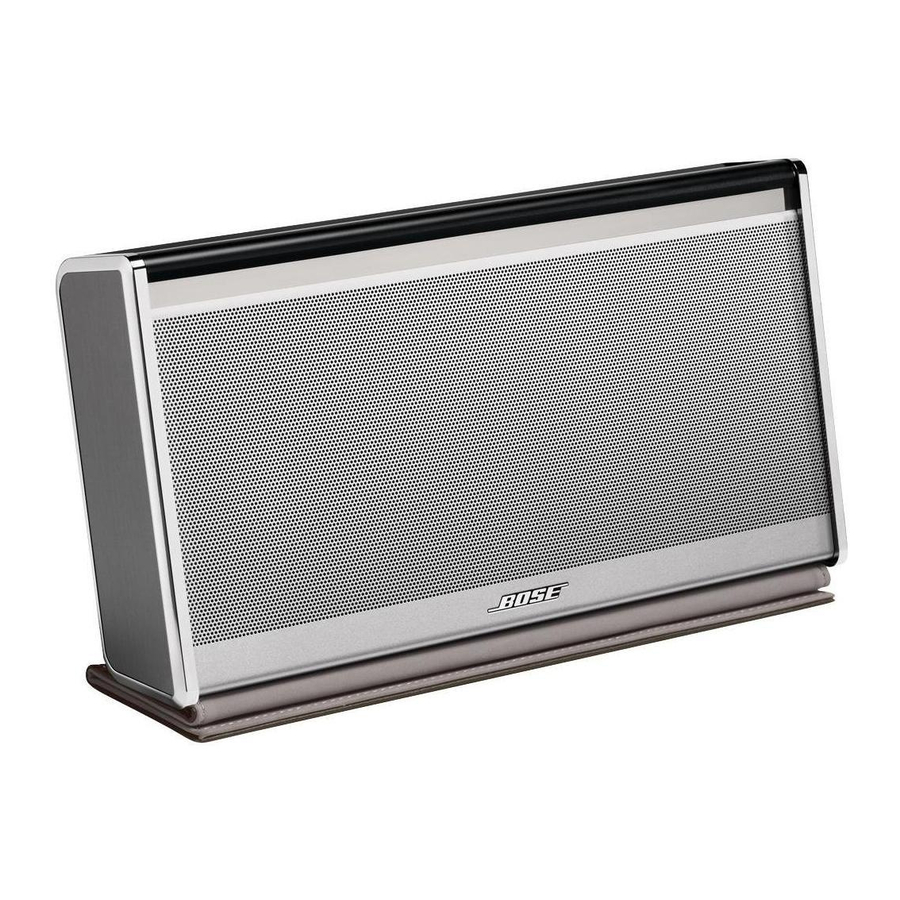 Bose SOUNDLINK Guía De Usuario