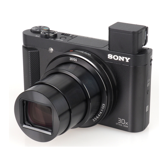 Sony Cyber-Shot DSC-HX90V Instruction Manual