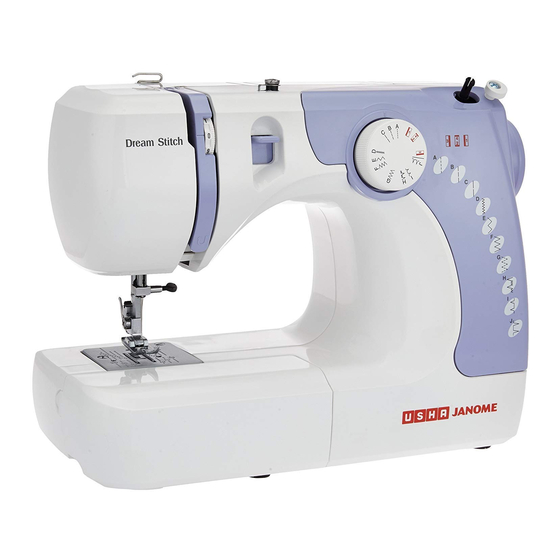 usha Dream 20 Stitch User Manual