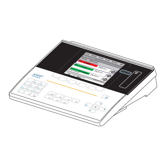 SCHOTT ProLab 4000 Operating Manual