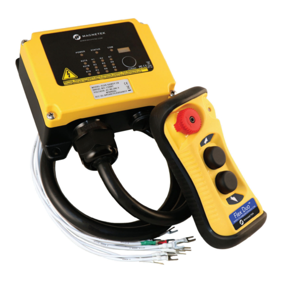 Magnetek Flex Duo Quick Reference Manual