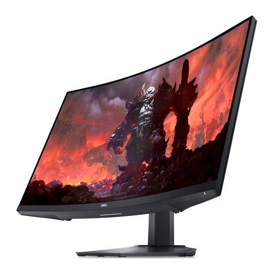 Dell S3222DGM 32-Inch Gaming Monitor Manuals
