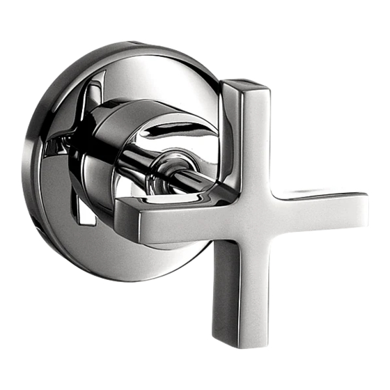 Hans Grohe Axor Citterio 39961 1 Series Manuals