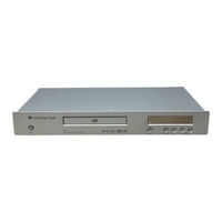 Cambridge Audio DVD85 User Manual