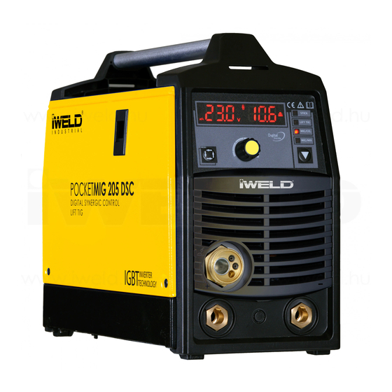 iWeld POCKETMIG 205 DSC Manual
