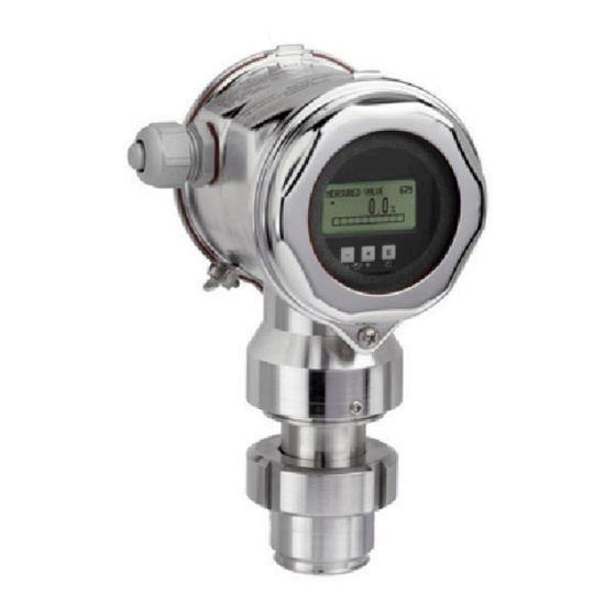 Endress+Hauser Deltapilot S FMB70 Brief Operating Instructions