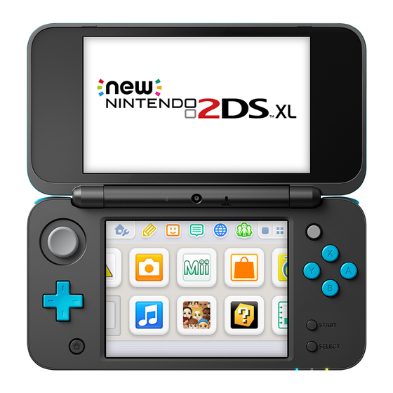 Nintendo 2DS XL Operation Manual
