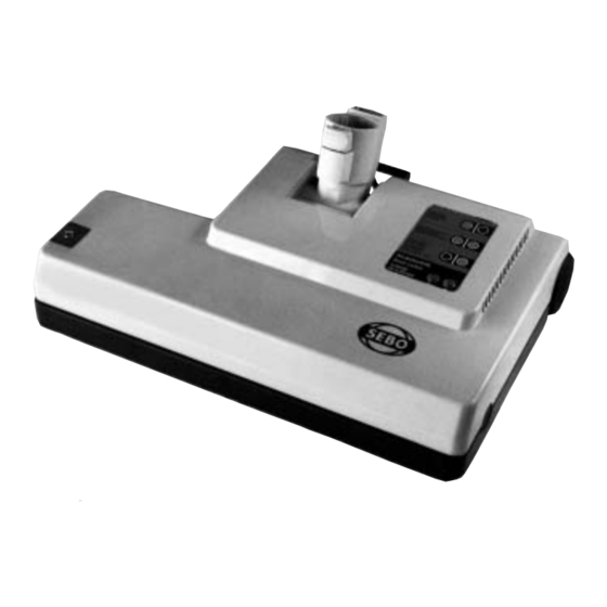 Sebo ET-C User Manual