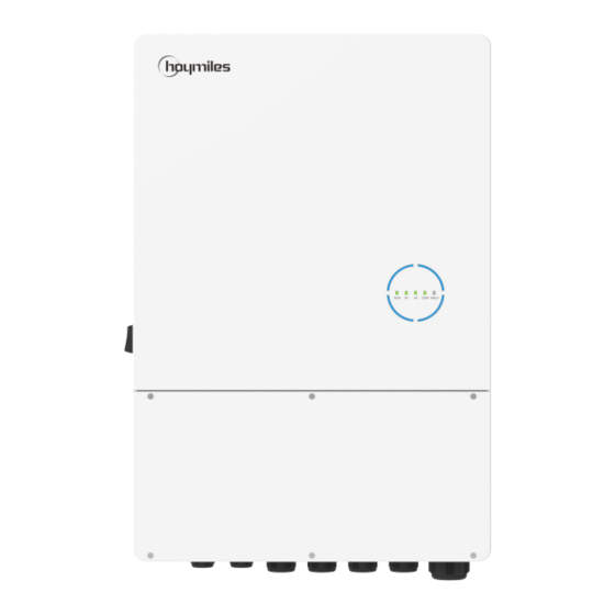 Hoymiles HYS-8.0LV-EUG2 Quick Installation Manual