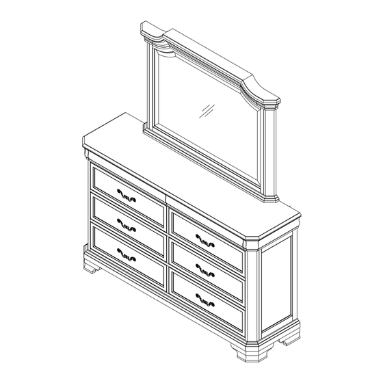 New Classic Furniture LYNDHURST B493-050 Assembly Instructions