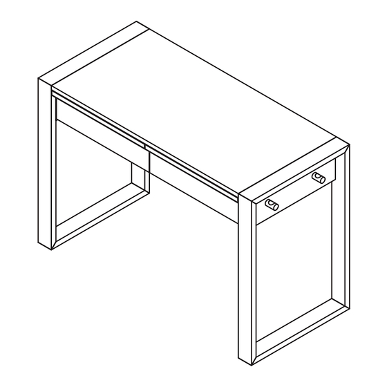 Crate&Barrel Gemini Desk Manual