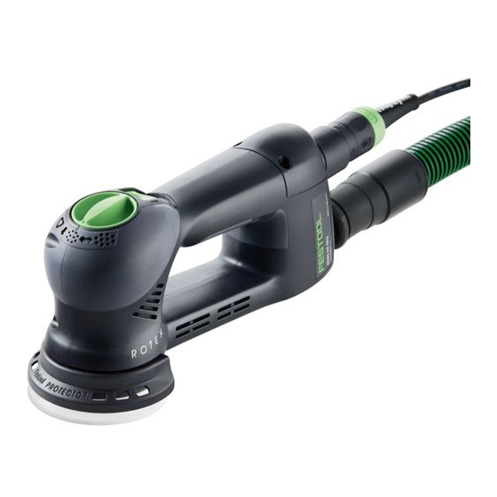 Festool ROTEX Original Operating Manual