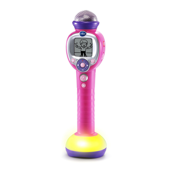 VTech Kidi Star Music Magic Microphone Parents' Manual