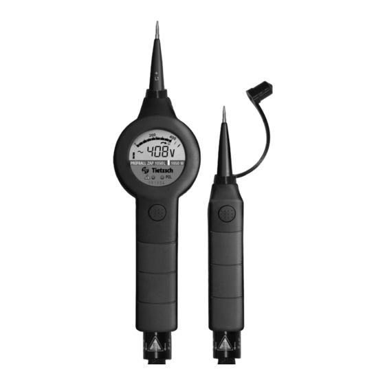 Tietzsch ZAP 1050L User Instructions