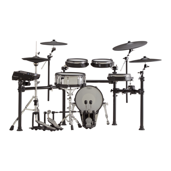 Roland V-Drums TD-50K2 Setup Manual