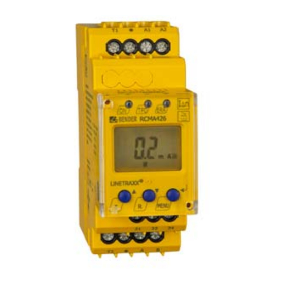 Bender RCMA426H Manual